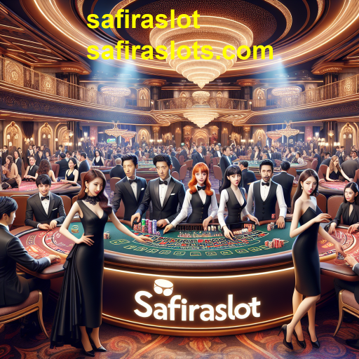 Experiência Imersiva no Cassino Ao Vivo do SafiraSlot